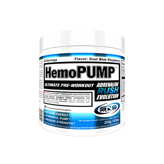 HemoPUMP, 250g, Blue Raspberry - GoActiveShop