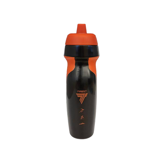 Bidon/Bottle 600ml, Endurance PS 003, Black-Orange - GoActiveShop