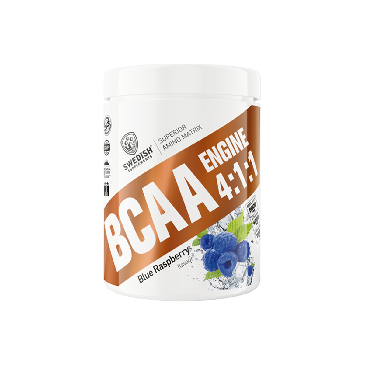 BCAA Engine, 450g - Blue Raspberry - GoActiveShop