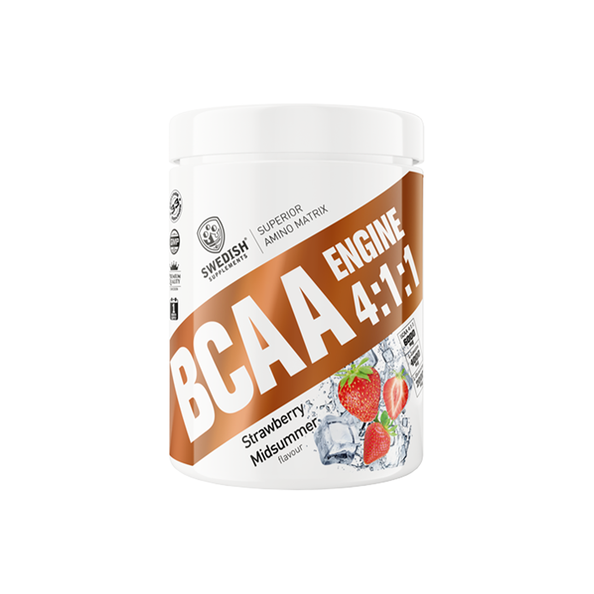 BCAA Engine 4:1:1 400g - Strawberry Midsummer - GoActiveShop