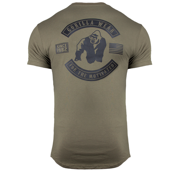 Detroit T-shirt - Army green - GoActiveShop