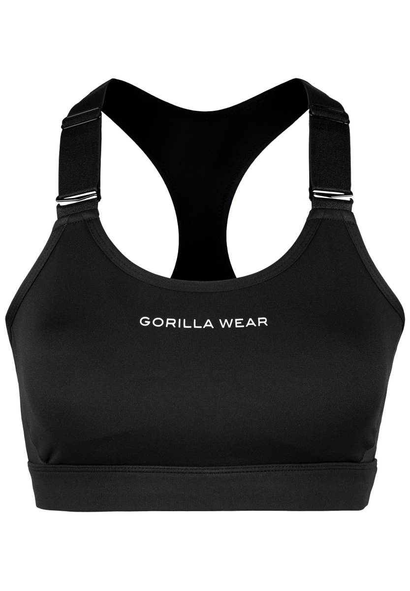 Sports Bra, Monroe Black - GoActiveShop