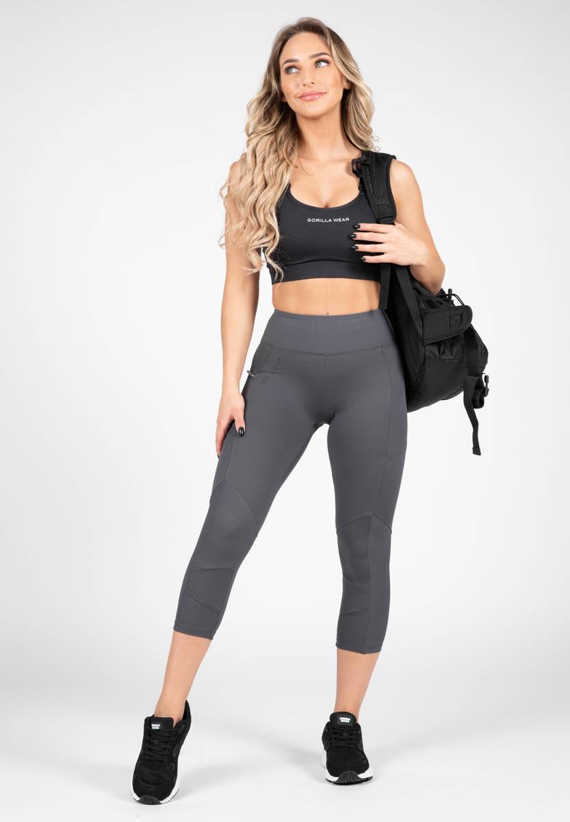 Sports Bra, Monroe Black - GoActiveShop